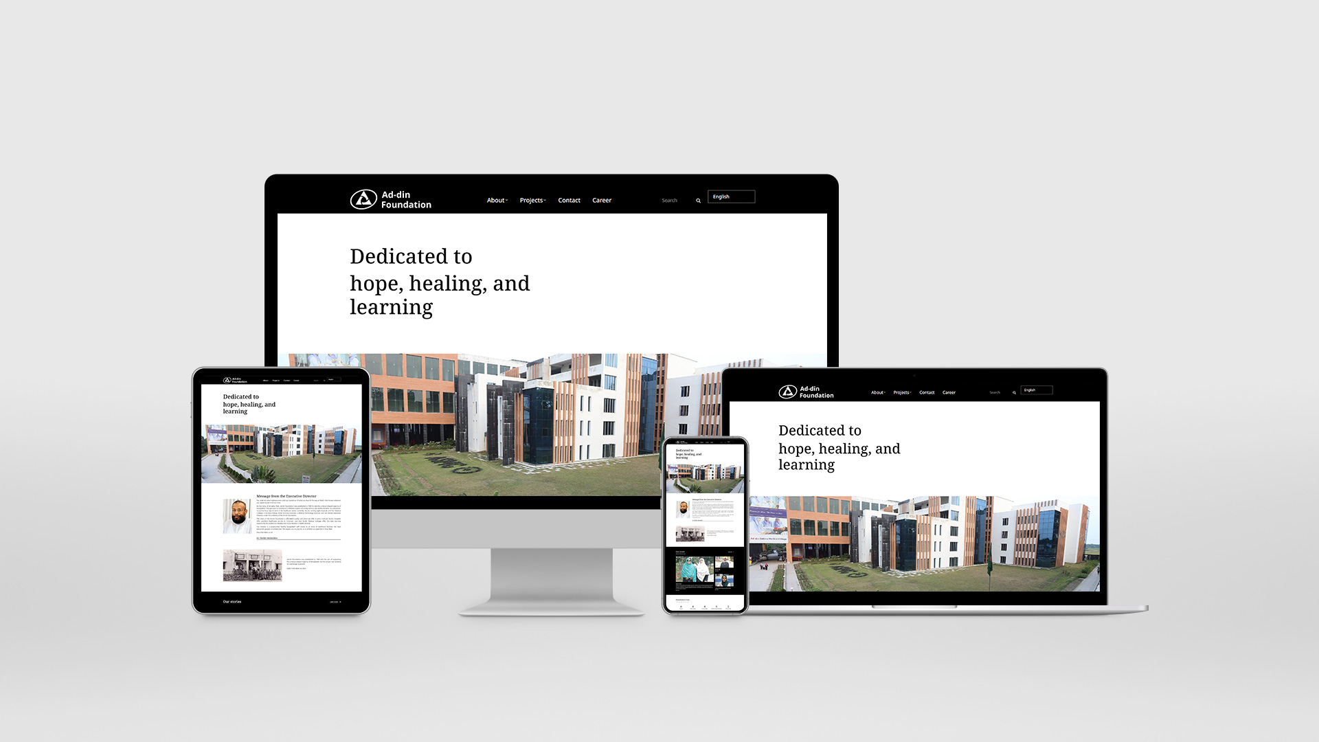 ad-din-foundation-website-development