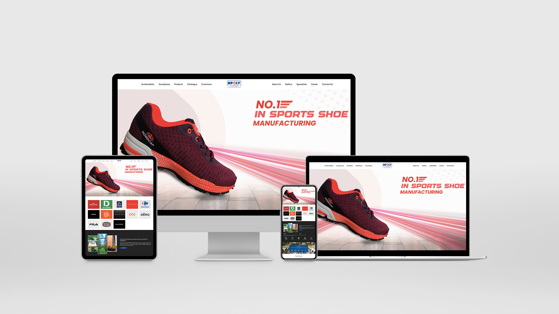 npoly-footwear-limited-website-development