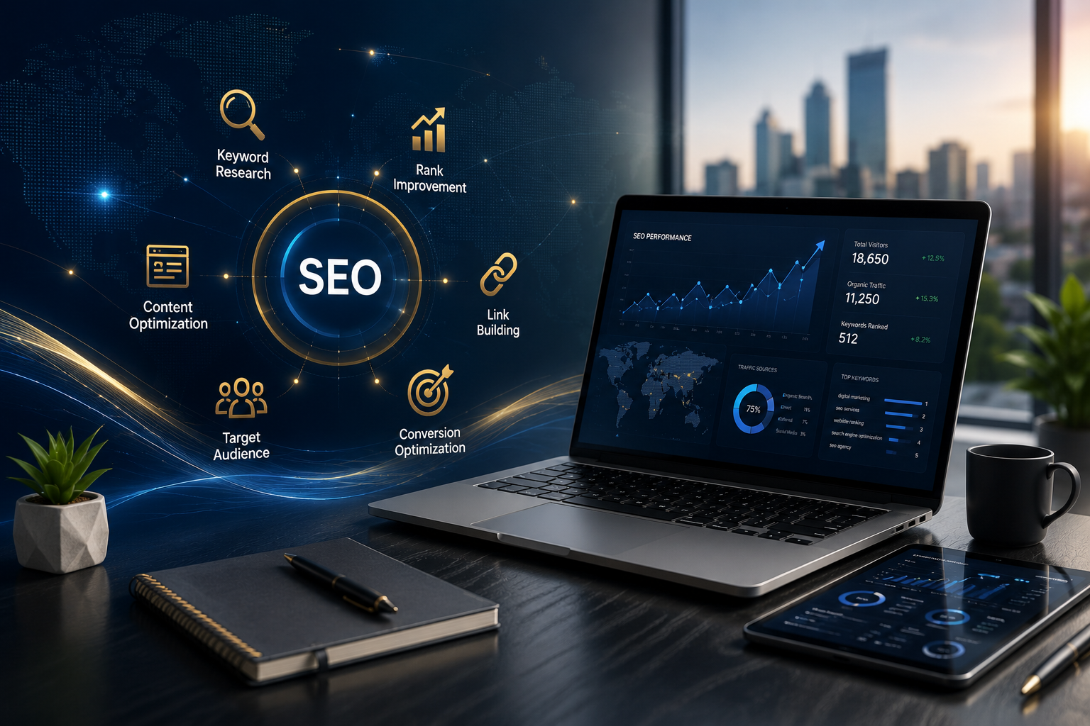 Advanced SEO & Digital Marketing Agency in Bangladesh | Roopokar Technologies