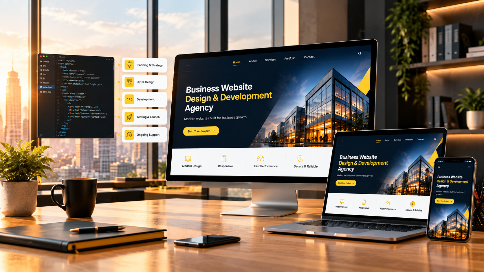 Business Website Design & Development Agency | Roopokar